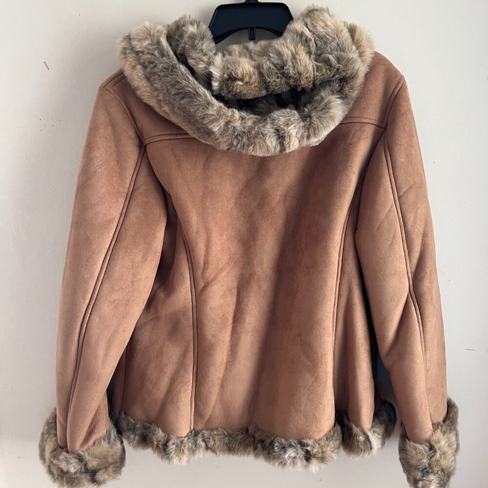 Faux Suede Jacket - image 5